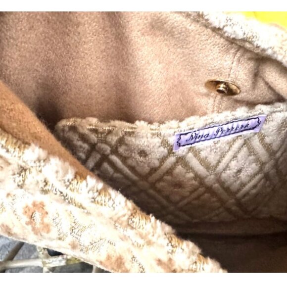 Nina Perrera Vintage Bag Baroque Victorian Upholstery Look Romantic - Picture 14 of 16